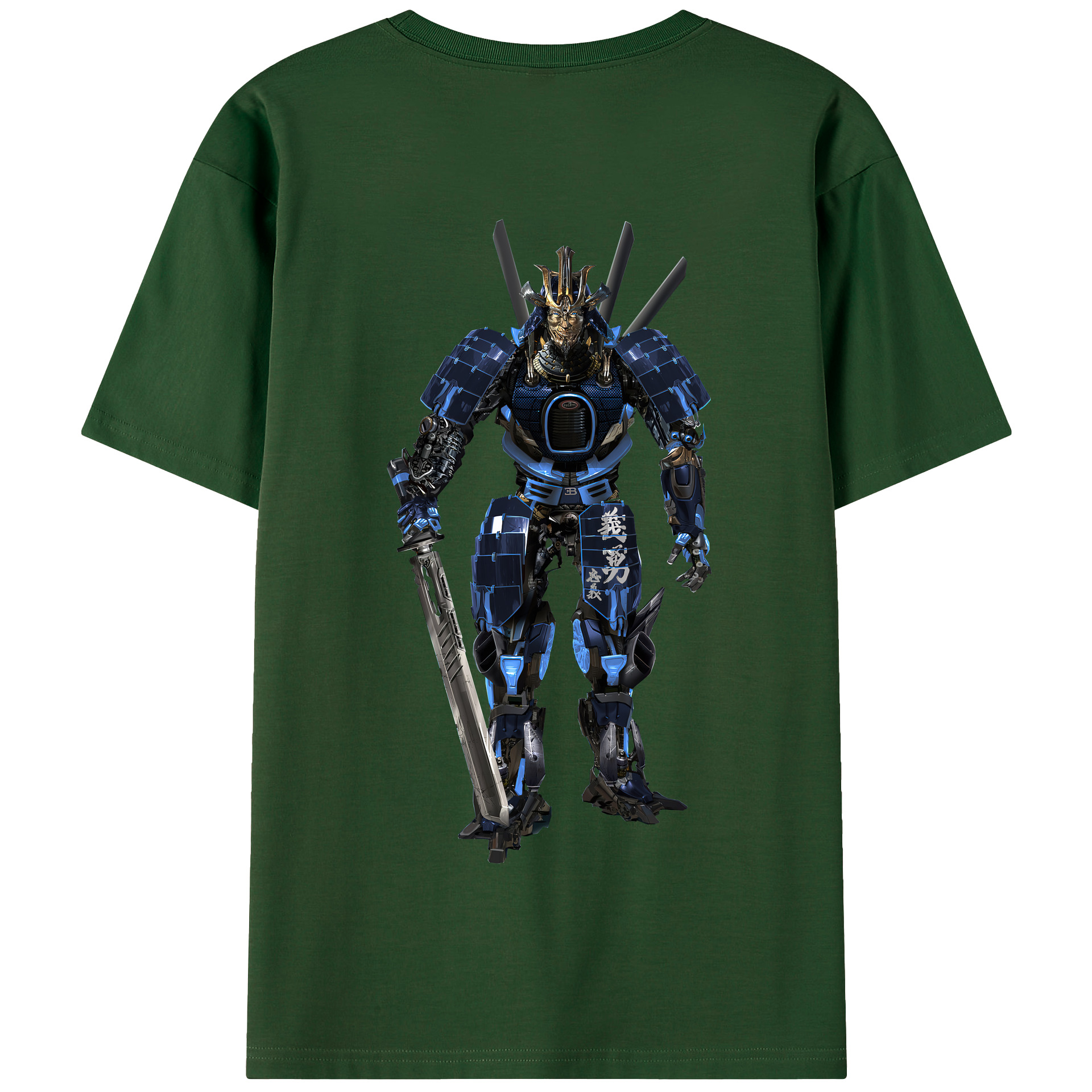 （画像用） Transformers トランスフォーマー 綿100％半袖Tシャツ（背面プリント）